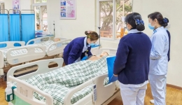 成都八医院组织开展2021年全院护士年终考核